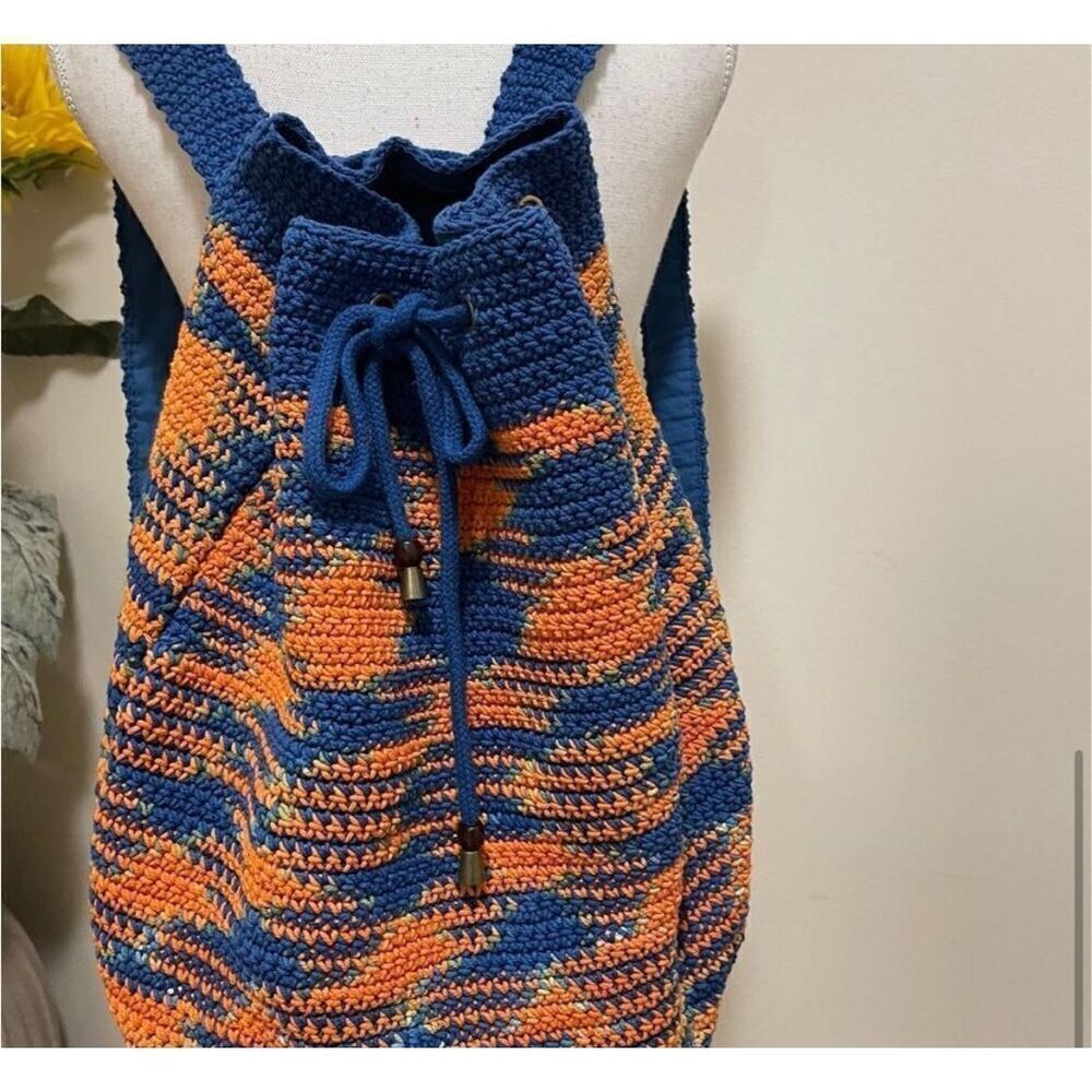 New Free People Montana Crochet Backpack new - Picture 3 of 5